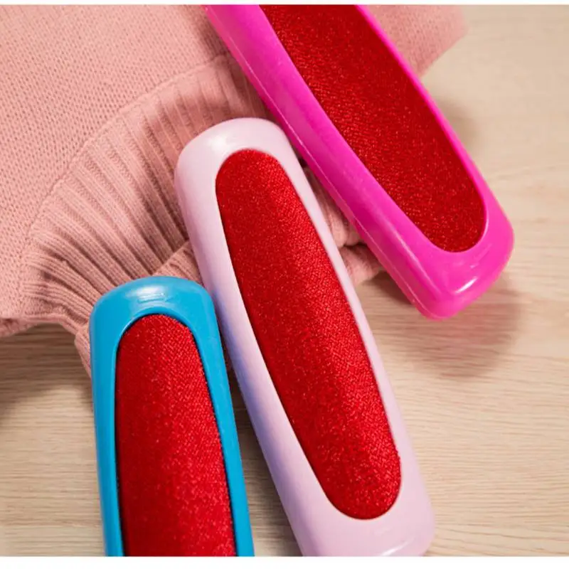 Очиститель для домашних животных волос пуха Мини Ручной пылесос ковер щетка для пыли Роликовые щетки для уборки одежды щетка для уборки стола - Цвет: Random Color