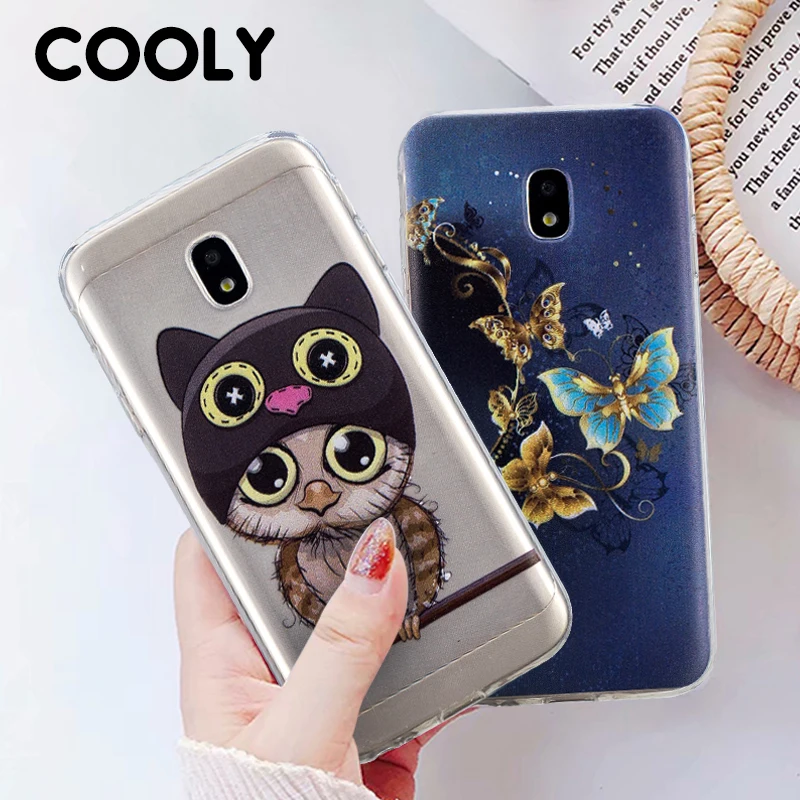 COOLY Case For Samsung Galaxy J5 2017 Cases J7 EU Back Cover on J3 2016 Coque Cute Soft TPU Silicone Capa |
