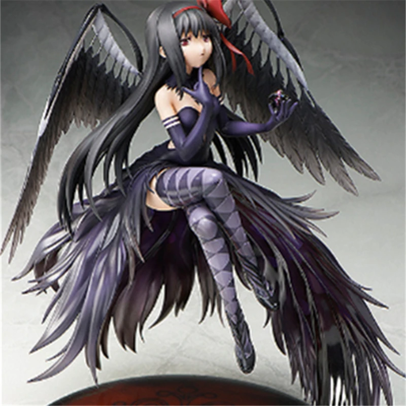

[PCMOS] 2017 New Anime Puella Magi Madoka Magica Devil Homura Ver. 1/8 PVC Figure 26cm/10" No Box Model Toy Collection 5520-L