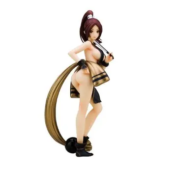

Classic Arcade game SNK Anime The King Of Fighters XIII KOF Mai Shiranui Sexy Black Ver.PVC Figure Toys New Loose