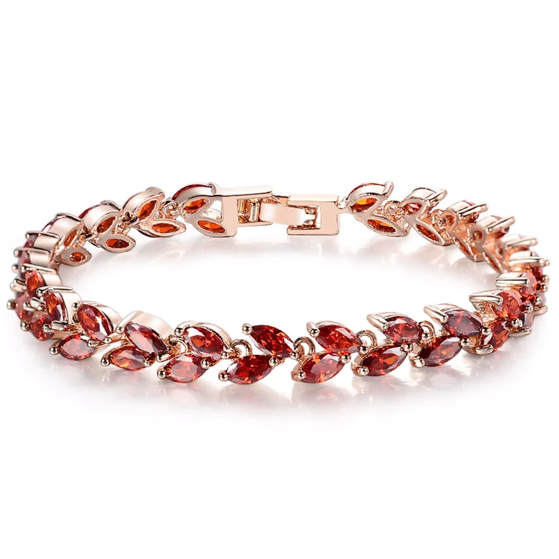 

Women's bracelet gem Beaded bracelet love bracelet Rose gold zircon fashion wicker Retro gold jewelry Bracelet Br0130