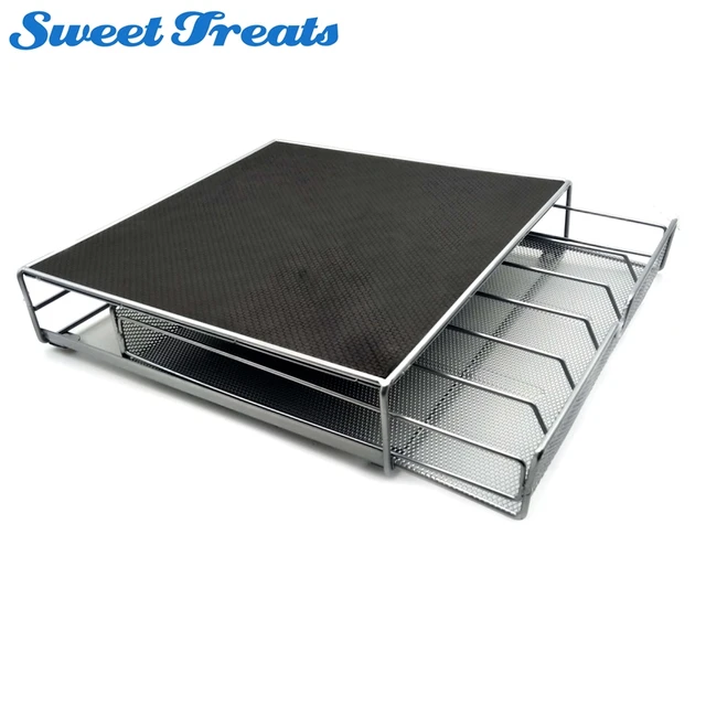 Best Price Sweettreats Coffee Pod Holder Storage Drawer Coffee Capsules Organizer for 36 Dolce Gusto Nespresso