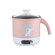 Плита 220 В мини многофункциональная электрокастрюля машина Однослойная/двухслойная доступна 3 Цвета горячий горшок мульти