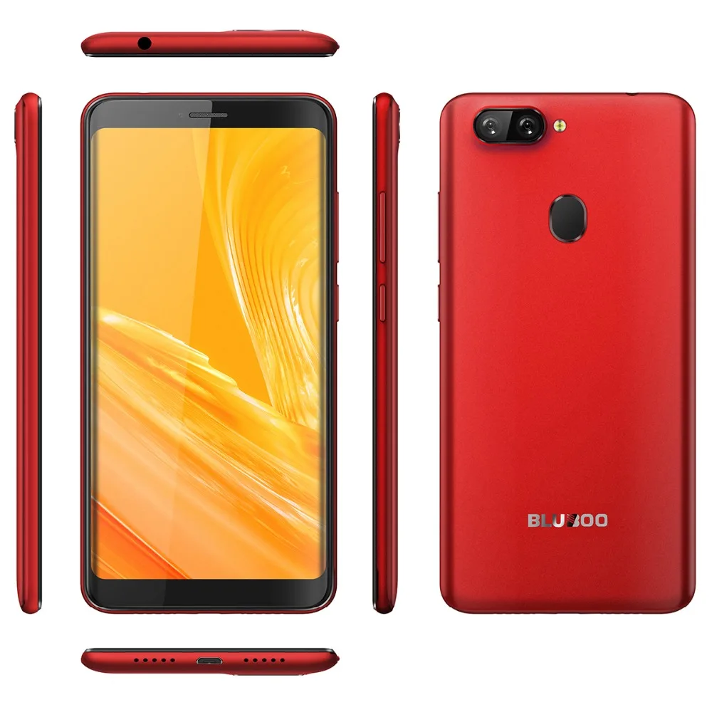 BLUBOO D6 WCDMA 3G teléfonos móviles de 5,5 pulgadas Android 8,1 2 GB RAM 16 GB ROM MT6580A Quad Core Dual SIM teléfono inteligente Dual 5MP cámara trasera BLUBOO D6 WCDMA 3G teléfonos móviles de 5,5 pulgadas Android 8,1 2 GB RAM 16 GB ROM MT6580A Quad Core Dual SIM teléfono inteligente Dual 5MP cámara trasera