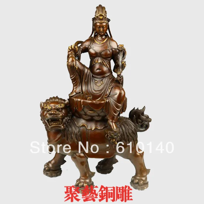 

Bronze statue copper Large bodhisattva decoration buddha crafts