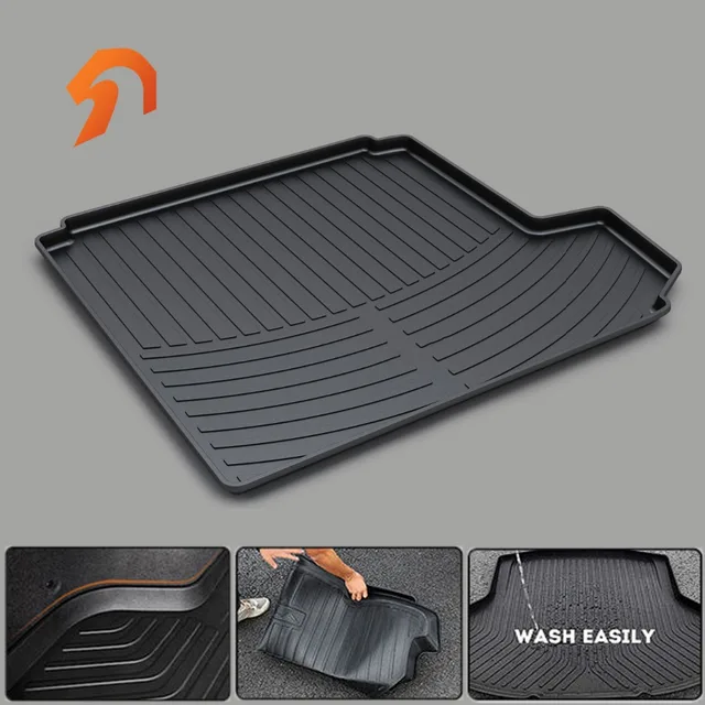 Rubber trunk mat for PEUGEOT 207 301 307 308/CC 2011 2012 2013 2014