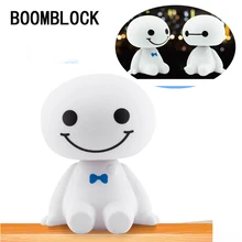BOOMBLOCK 3D Happy автомобиль сидит орнамент кукла украшение для Skoda Octavia A5 A7 2 Lexus Bmw F30 X5 E53 F10 e34 Lada Granta
