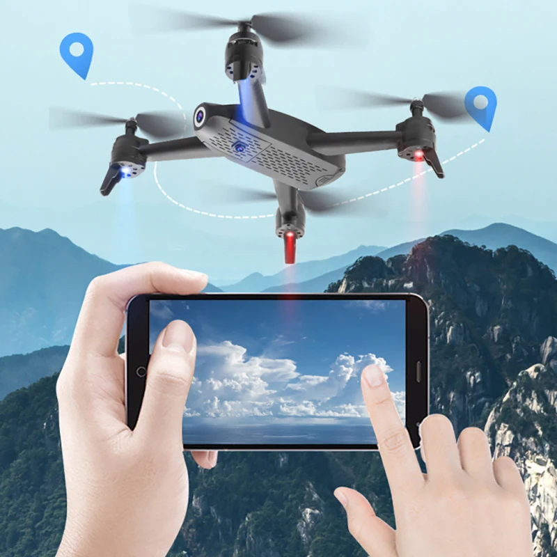 2 4 ГГц WIFI FPV с 1080P HD двойной камерой оптическое позиционирование потока 18 минут