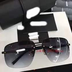 2018 Роскошные Подиумные Солнцезащитные очки Мужские брендовые дизайнерские солнцезащитные очки для мужчин Carter очки B1163