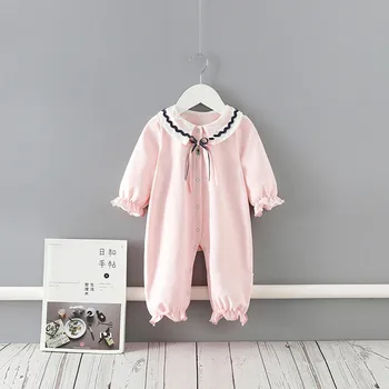 

Baby Girl Romper Cotton Bow Lace Newborn Baby Rompers Girls Princess Party Newborn Baby Clothes First Birthday Baby Jumpsuit