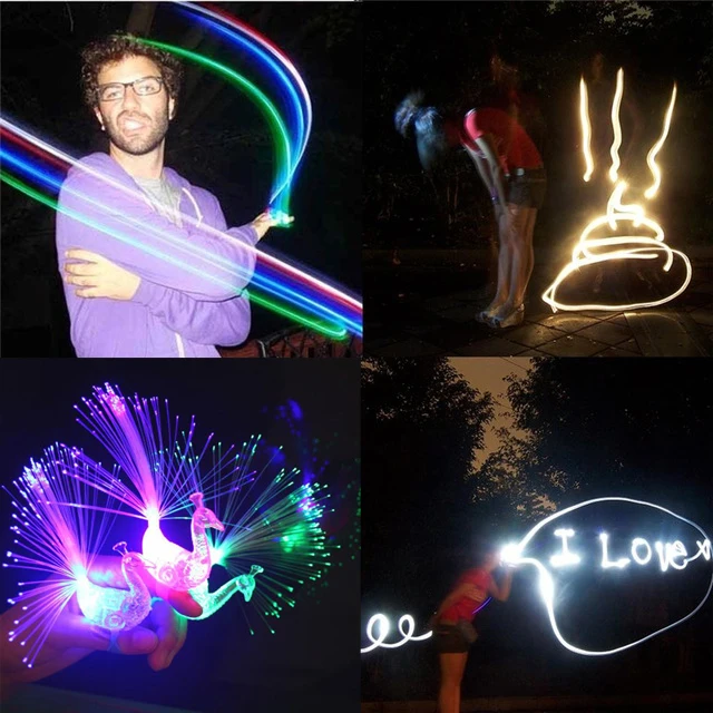 

Buy 4 Free 1 Peacock Finger Light Colorful LED Light-up Rings Party Gadgets Kids Intelligent Toy for Brain Development DS29