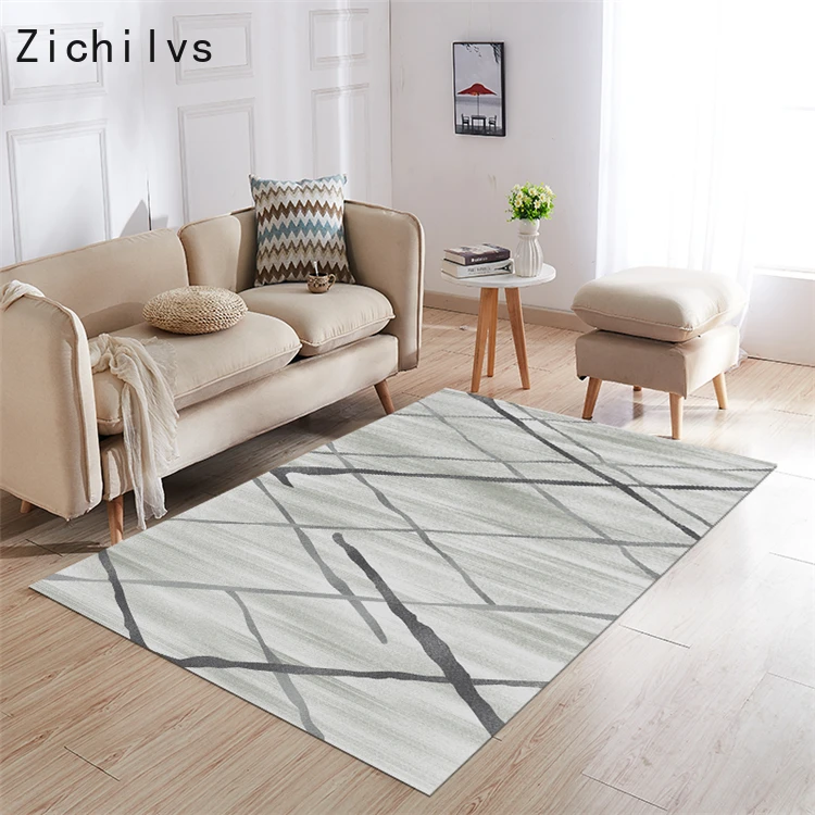 Zichilvs, современный геометрический минимализм в скандинавском стиле, ковер и ковер для дома, гостиной, спальни, прикроватный большой Противоскользящий пол для дома - Цвет: 3
