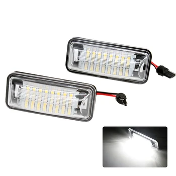 

2Pcs/Set HAUSNN LED Number License Plate Light Replacement for Toyota 86/GT86/F86 24SMD LED Super Bright Xenon White