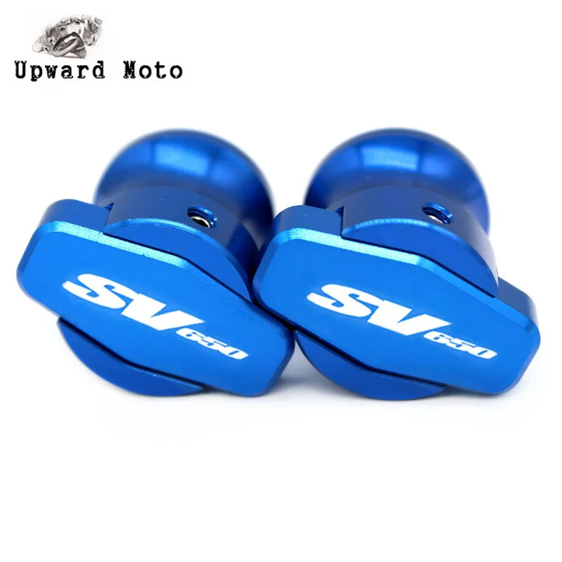 

For SUZUKI SV650 SV650S SV650X SV 650 650S 650X Motorcycle Accessories stands screws Swin garm Swingarm Spools slider M8
