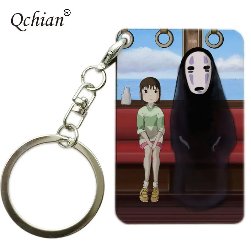 Брелок для ключей из аниме Унесенные призраками без лица|spirited away keychain|miyazaki
