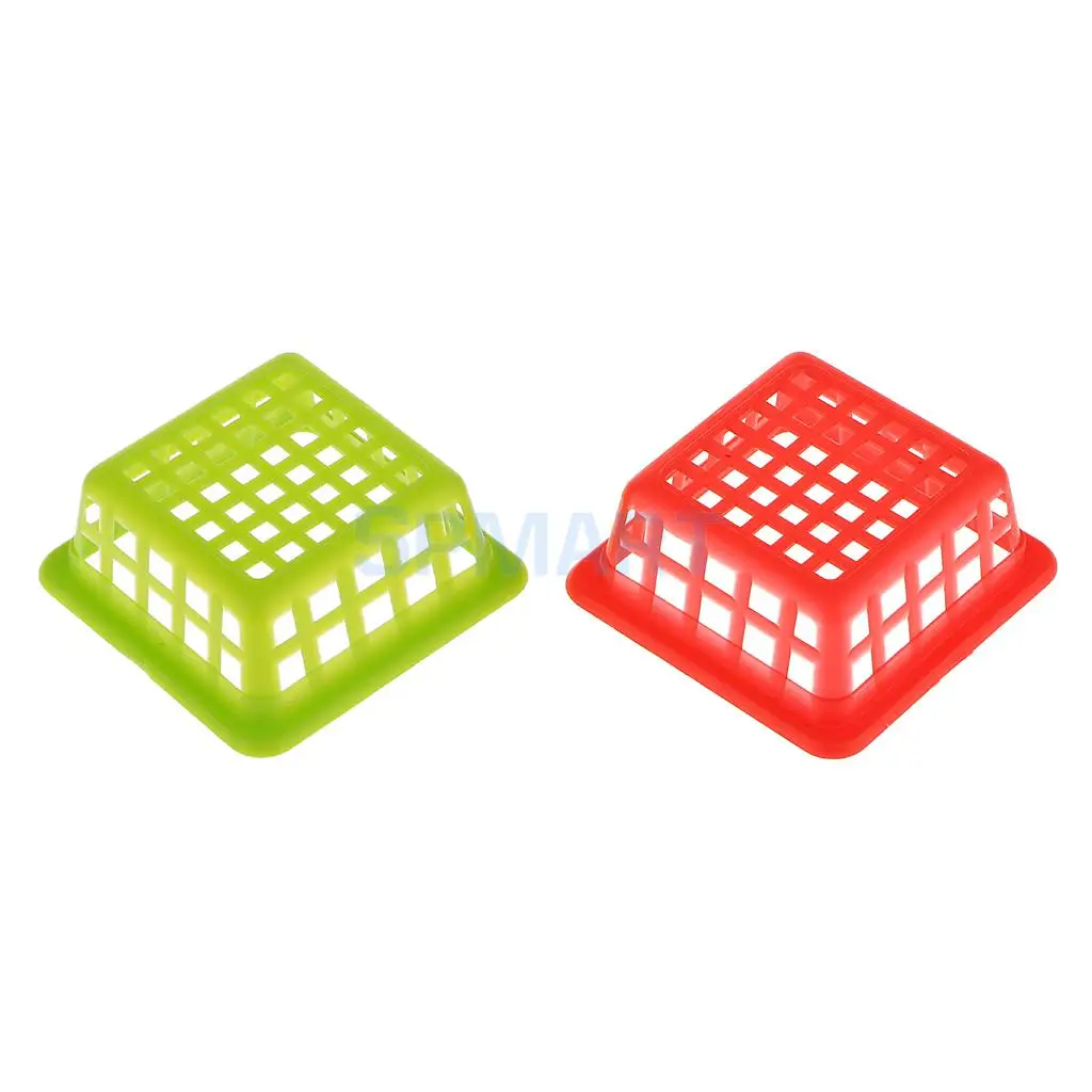 

2pcs 1:12 Big Square Baskets Doll House Miniature Accessories