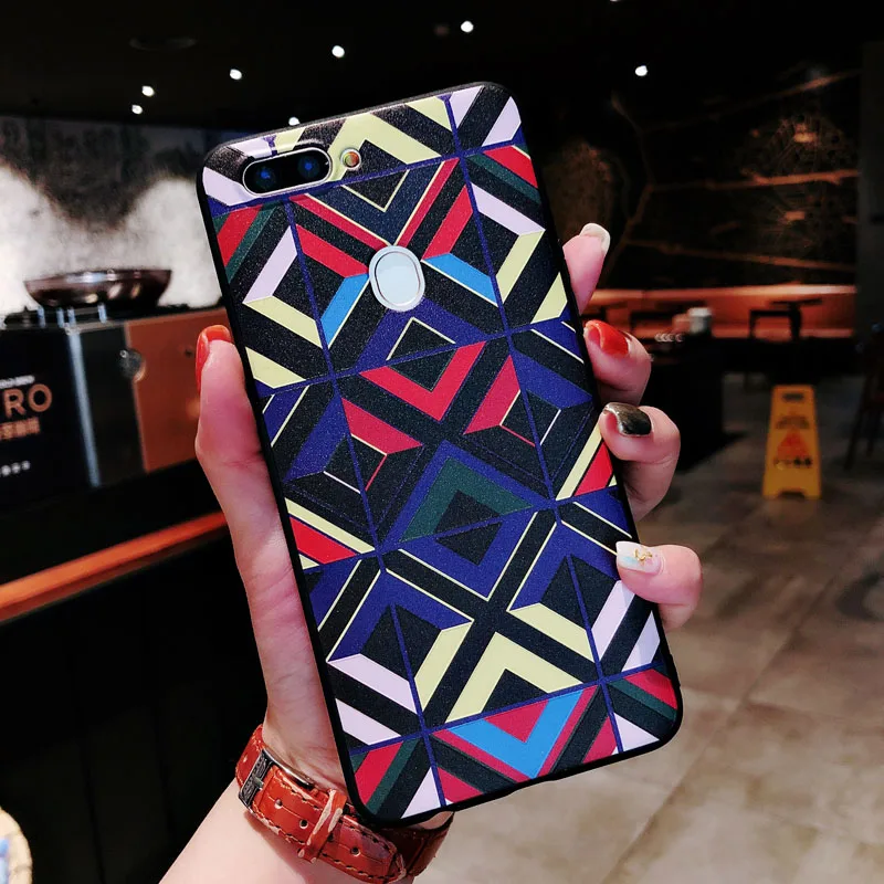 KEFO Fashion 3D Relief Lattice Case For Iphone X 10 8Plus Soft TPU Back Cover For Iphone 5S SE 6 6S 6SPlus 7 8 Plus Coque Capa   (7)