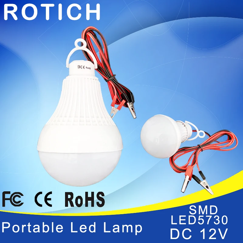 Светодиодная лампа с чипом smd 5730 12 В 3/5/9/10/12 Вт|ampoule led|led bombillasmd |