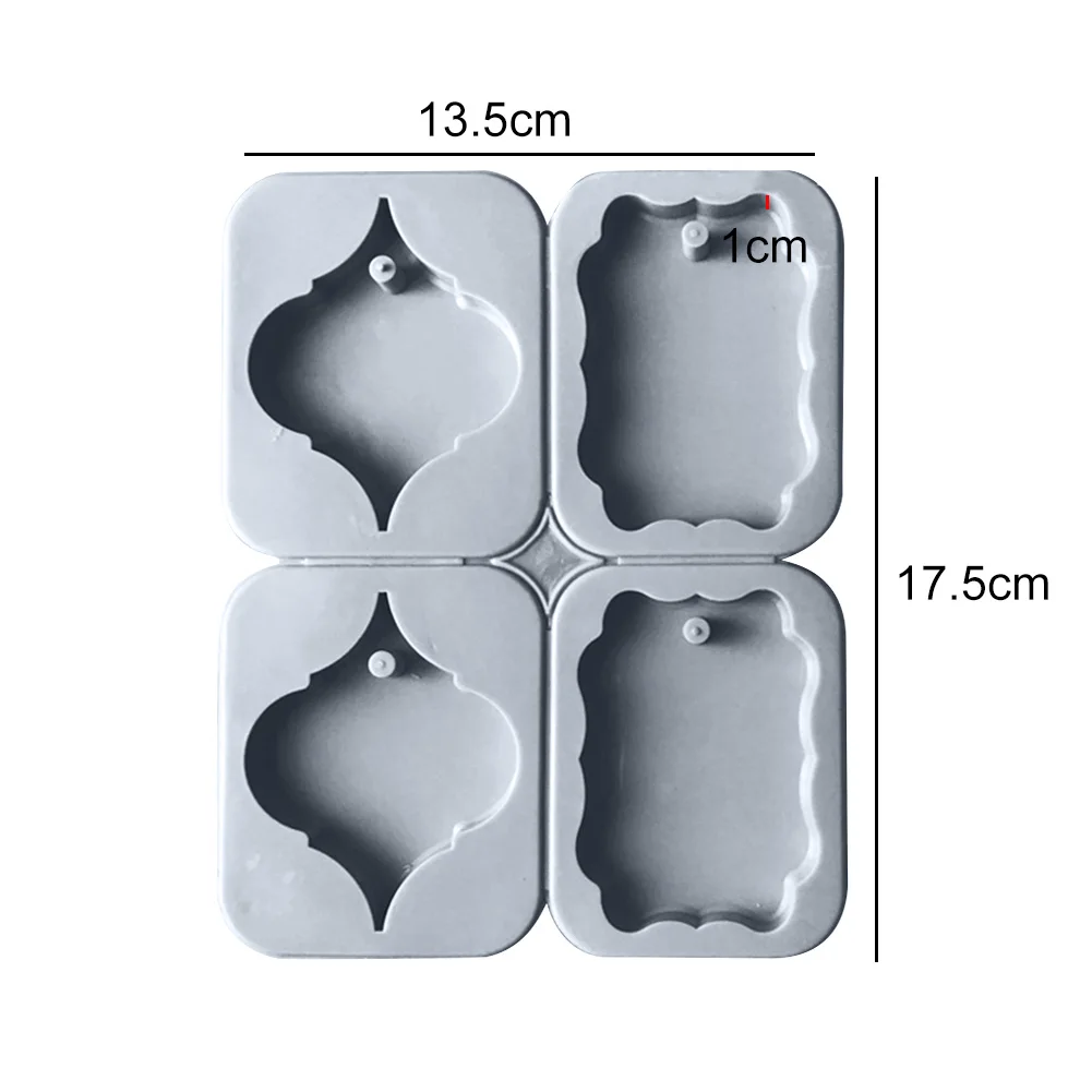 4 двери марки силиконовые Арома плесень съемный восковый лист плесень DIY пластырь для ароматерапии мыло ручной работы формы