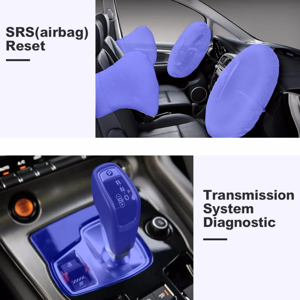 Autel ML629 CAN OBD2 автомобильный диагностический инструмент сканер считыватель кодов +
