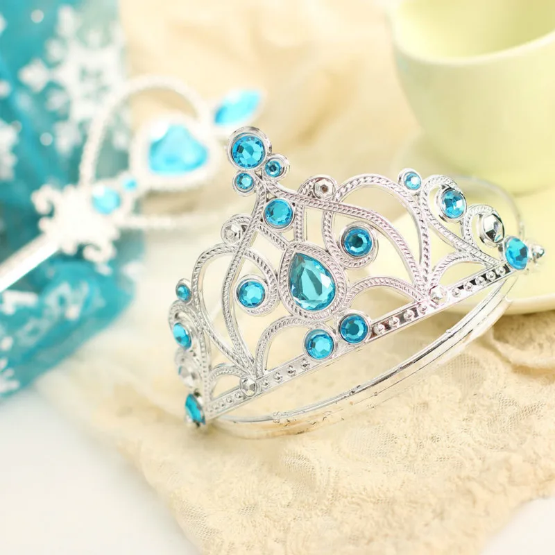 Baby Girl Magic Crown Braid Wig Hair Headband 3Pcs Set