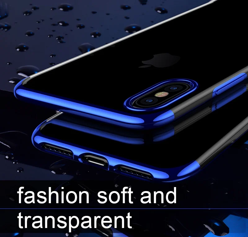Tomkas Ultra Thin Soft TPU Case For iPhone X 8 7 Plus Case Clear Silicone Transparent Full Cover For iPhone 6 S 6S Plus Cases (22)