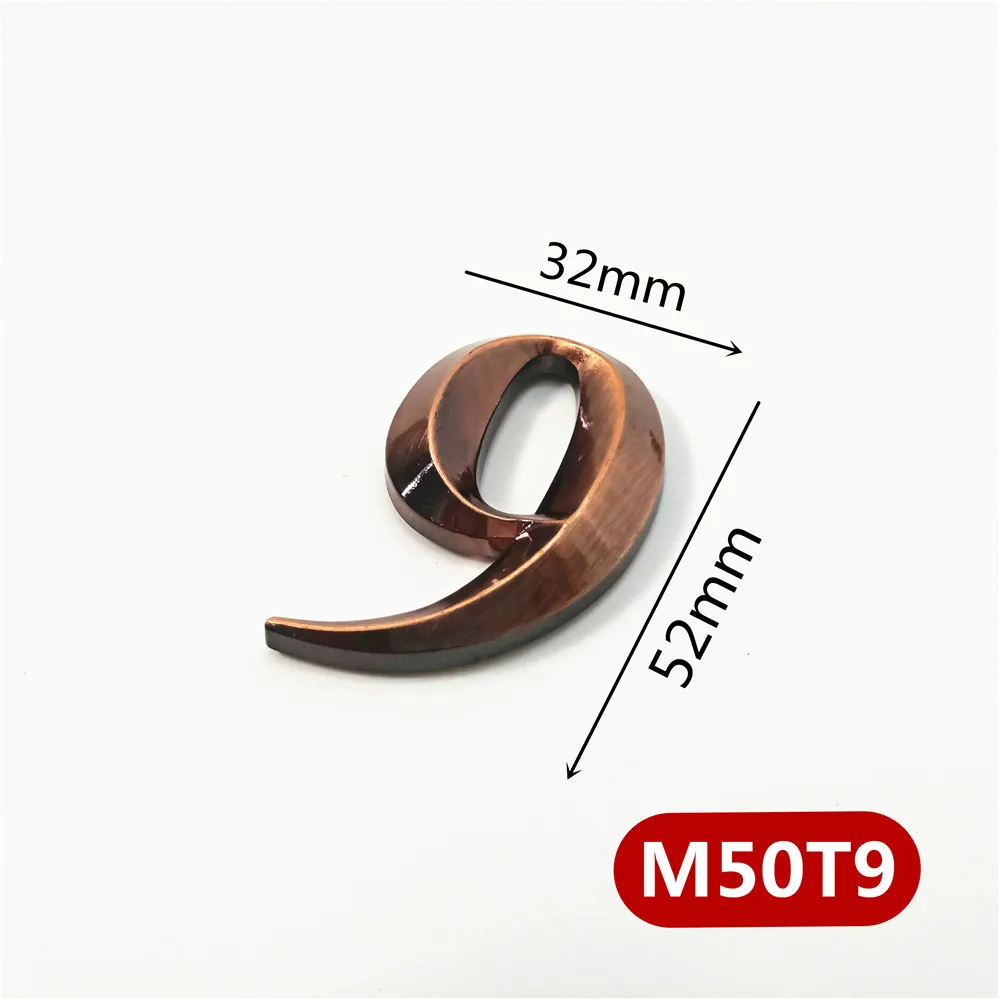 M50T苗条型红古塑料门牌=0选项9