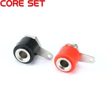 10PCS Lot 2 Color 4mm Banana Jack Terminal Panel Socket Terminals Test Instrumentation Terminal Blocks Amplifier