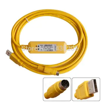 

DHL FREE 100pcs high quality PLC cable for FX / USB-SC09-FX FX1S FX1N FX2N USB to RS422 adapter for MELSEC FX PLC