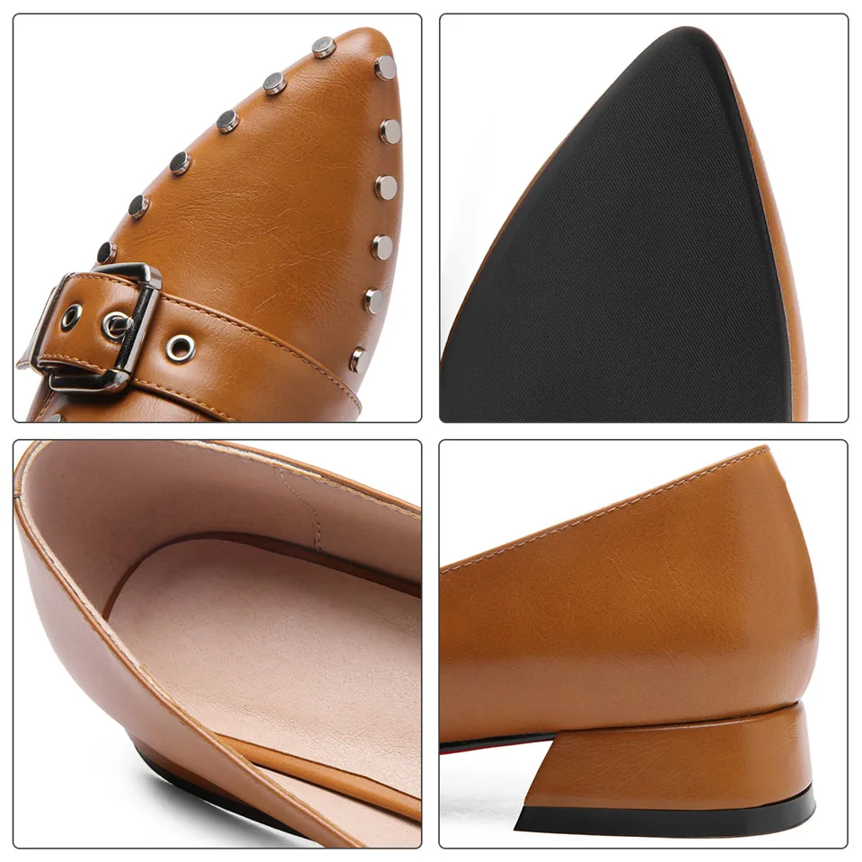Woman Rivet Loafers (1)