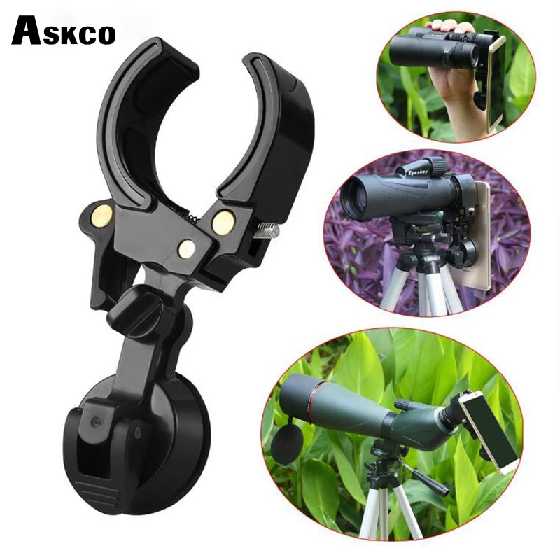 

Askco New mobilephone cellphone adapter for Binoculars Monocular Telescope Spotting Scope Universal Mobile Phone Camera Adapter