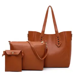 RURU monkey 2019 женская сумка 3 шт. женская модная мягкая комбинипосылка женская большая емкость детская-мама дорожная мягкая сумка