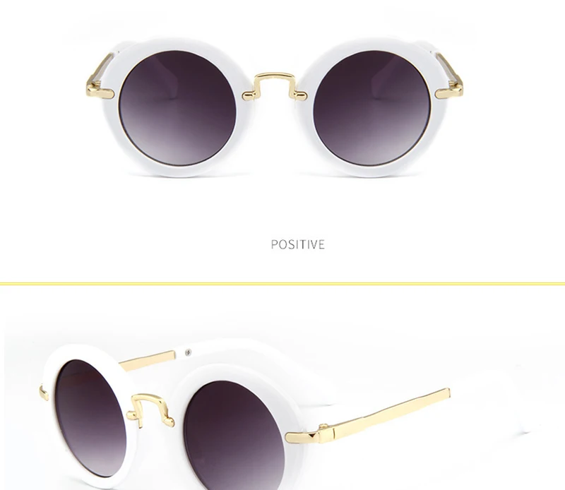 Psacss новый бренд Круглый очки детские для девочек мальчиков милые детские солнцезащитные очки для детей модные солнцезащитные очки для