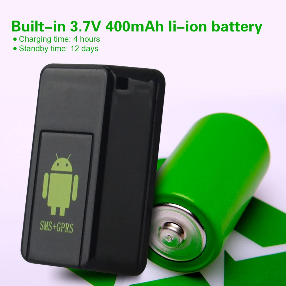 GSM/GPRS сетевой GF-08 MMS видео говорящий локатор Супер Мини Размер локатор 400mAh литий-ионный аккумулятор портативный для личного использования