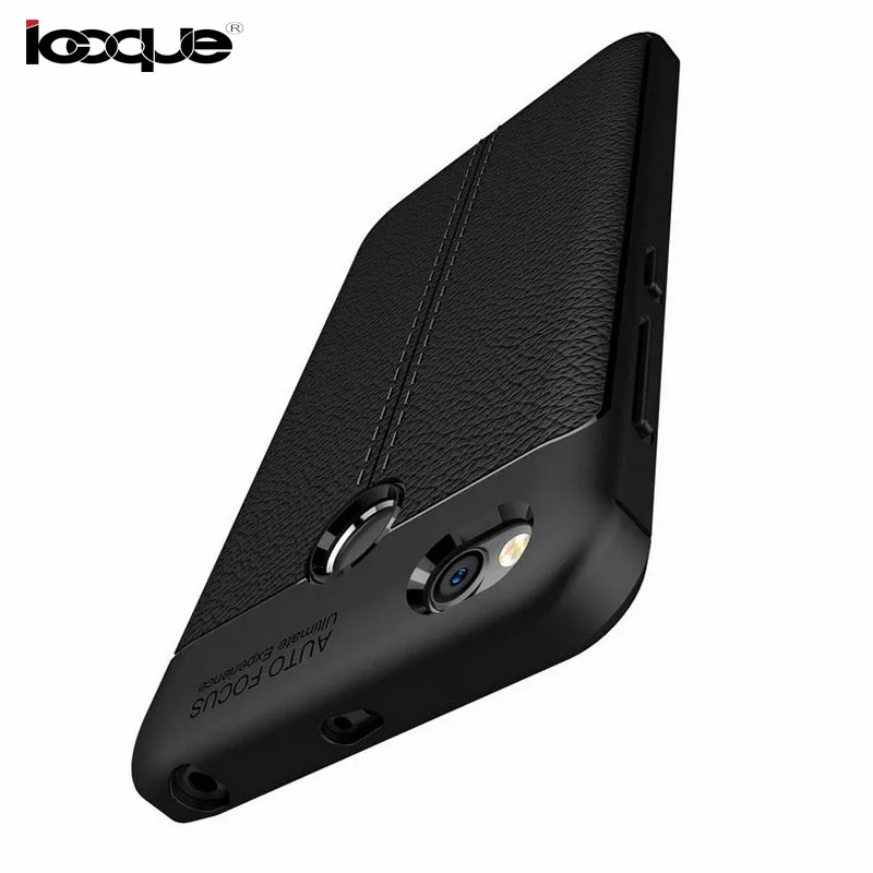 Чехол ICOQUE для Xiaomi Redmi 4X чехол личи из искусственной кожи ТПУ xaomi redmi redmi4X Funda Para Capa|tpu