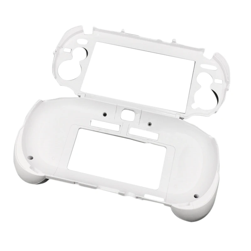 Matte Hand Grip Handle Joypad Stand Case with L2 R2 Trigger Button For PSV1000 PSV 1000 PS VITA 1000 Game Console - Цвет: White