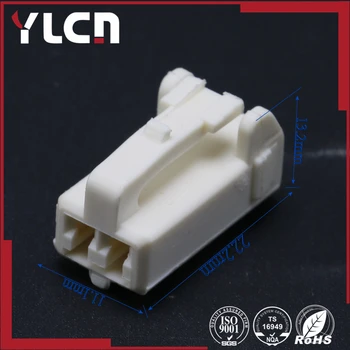 

High Quality 2pin auto H6 Power Seat Reading Lamp Plug ABS Sensor housing connectors 7283-1027
