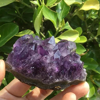 

160g Natural raw purple quartz crystal Amethyst quartz crystal cluster bulk