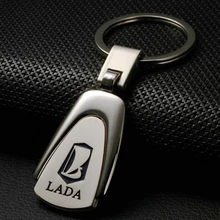 New Zinc Alloy Car Keychain for Lada niva kalina priora granta largus vaz samara 2110 emblem