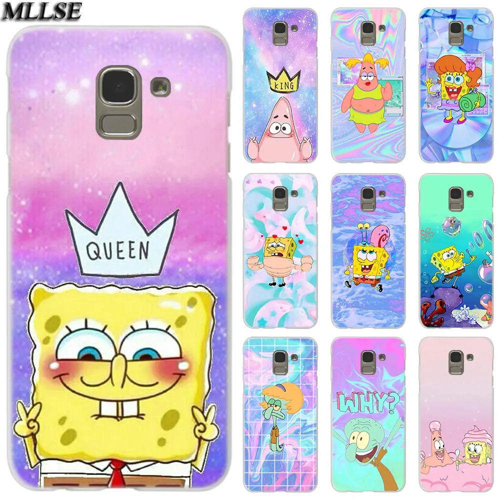 

MLLSE Best Friend Patrick Queen Spongebob Stars Case for Samsung J2 J4 CORE J3 J5 J7 2016 2017 EU J8 J6 2018 J4 Plus J7 Prime