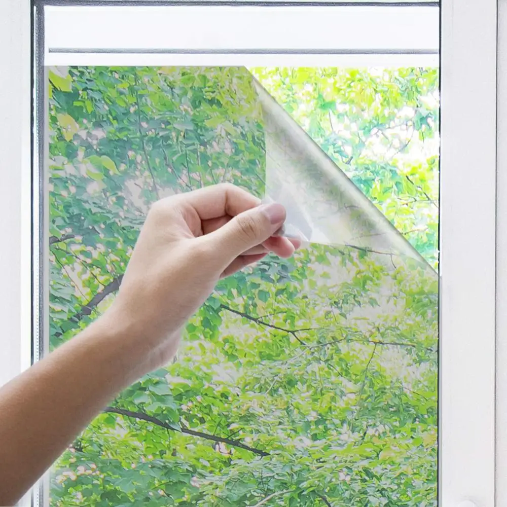 

Funlife 90x400cm Window Film One Way Mirror Solar SVinyl elf-adhesive Heat Control Anti UV Window Tint for Home and Office