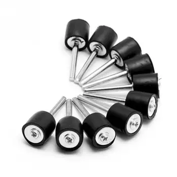 

10pcs/lot Drum Rubber Mandrels 1/8" Shank Fit Sanding Sleeve Rotary Tool