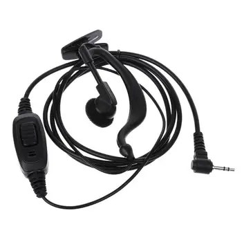

Walkie Talkie Headset Earhook Earpiece 1pin 2.5mm Jack PTT Mic Earpiece for Motorola T6200 TKLR T3 T6 Radio