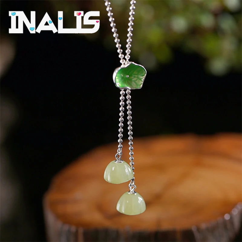 INALIS 2018 новое ожерелье из стерлингового серебра 925 пробы ретро темперамент