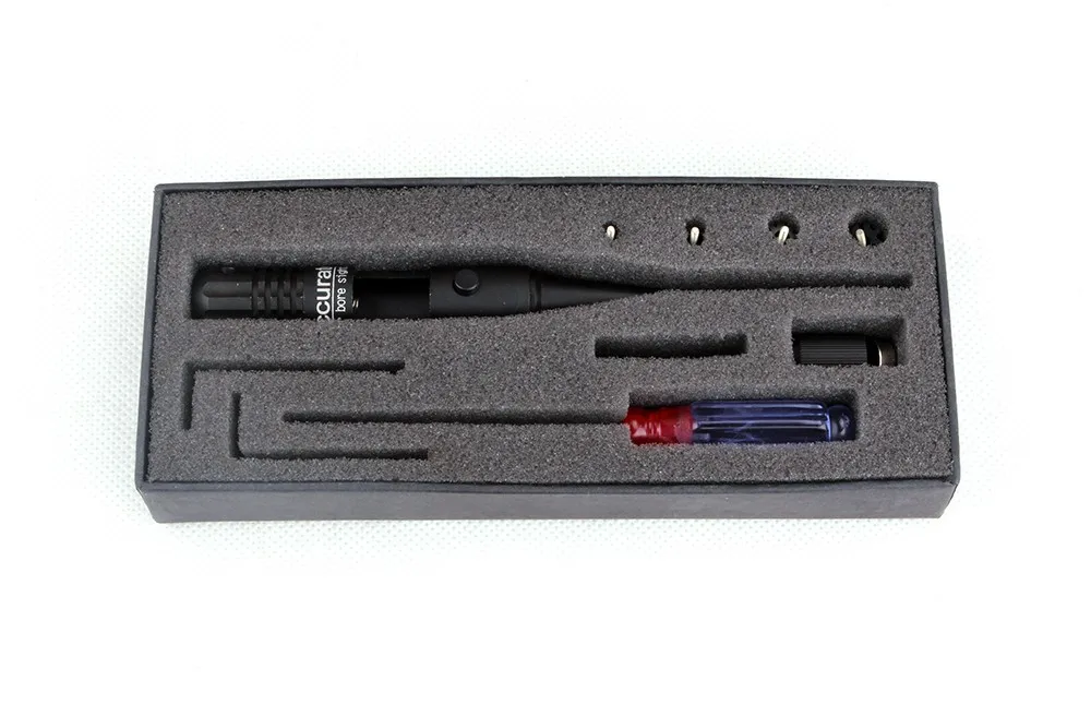 Ohhunt красный лазерный BoreSighter комплект для. 22 до. 50 калибра прицел винтовки пистолет Красный точка отверстие прицел