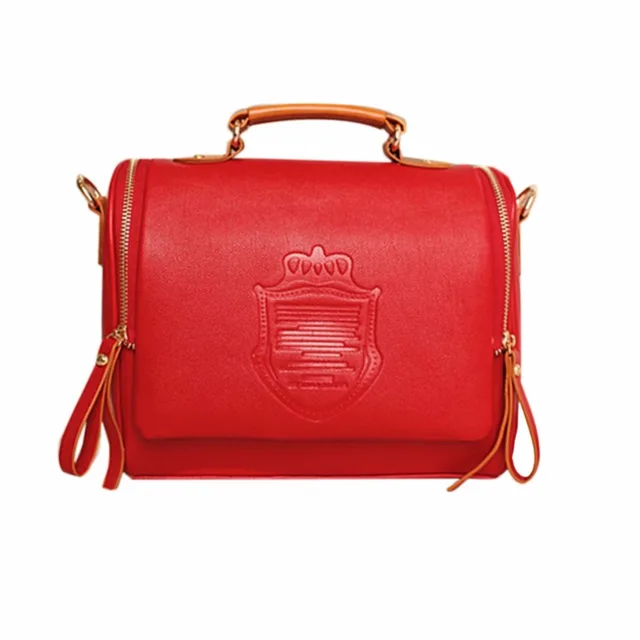 Vintage Women Handbag Portable Pu Leather Female Shoulder Bag Vintage Women Handbag Portable Pu Leather Female Shoulder Bag Fashionable Las Luxury Handbags Bags