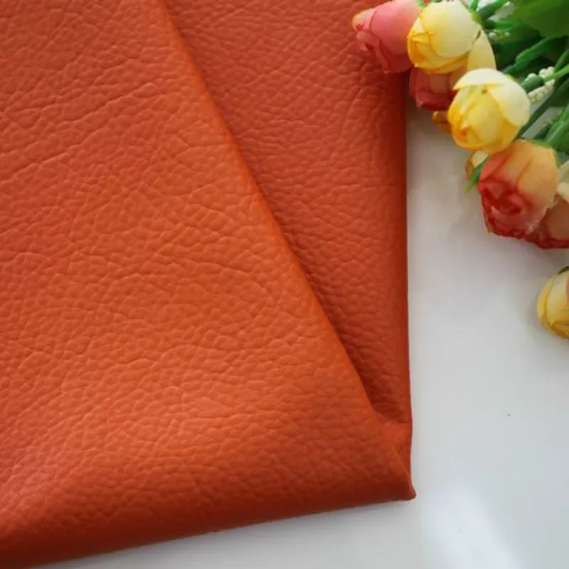 

25x35cm Litchi Veins PU Faux Leather Upholstery Fabric DIY Sewing PU Artificial Leather Handmade Crafts DIY Bag Shoes Material