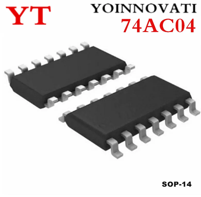 Много = 100 шт. 74AC04 IC 14-SOIC лучшее качество | Электронные компоненты и принадлежности