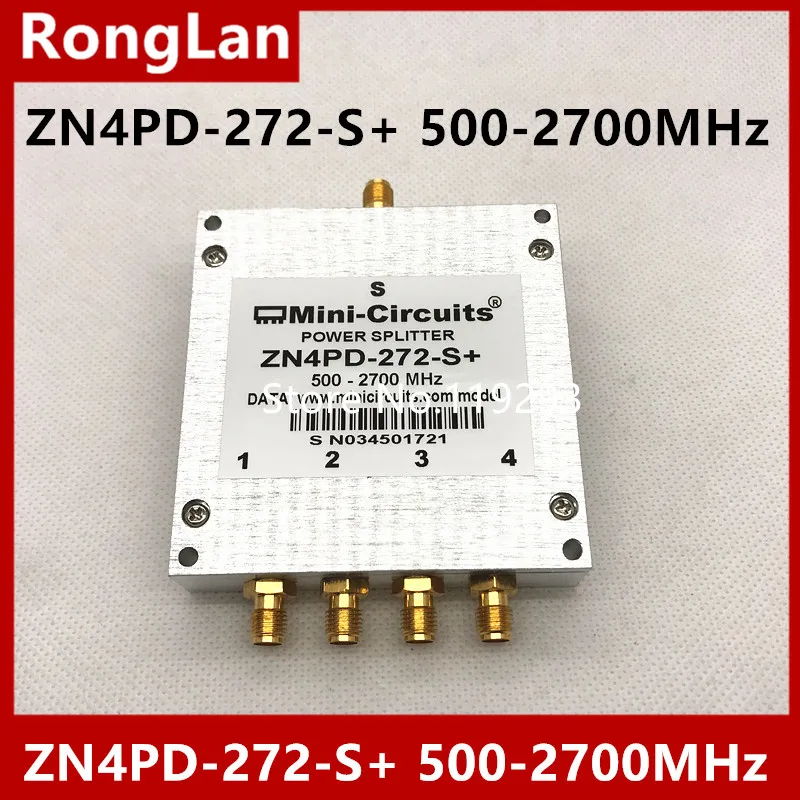[Белла] Новый mini-схемы ZN4PD-272-S + 500-2700 МГц четыре делитель SMA | Электронные компоненты