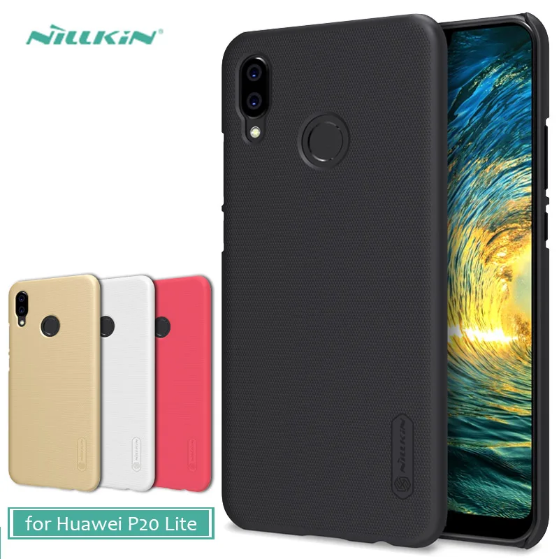 Для huawei P30 Lite чехол Nillkin Супер Матовый экран huawei P20 Lite Nova 3E 4E твердая задняя крышка для huawei P30 Lite чехол для телефона